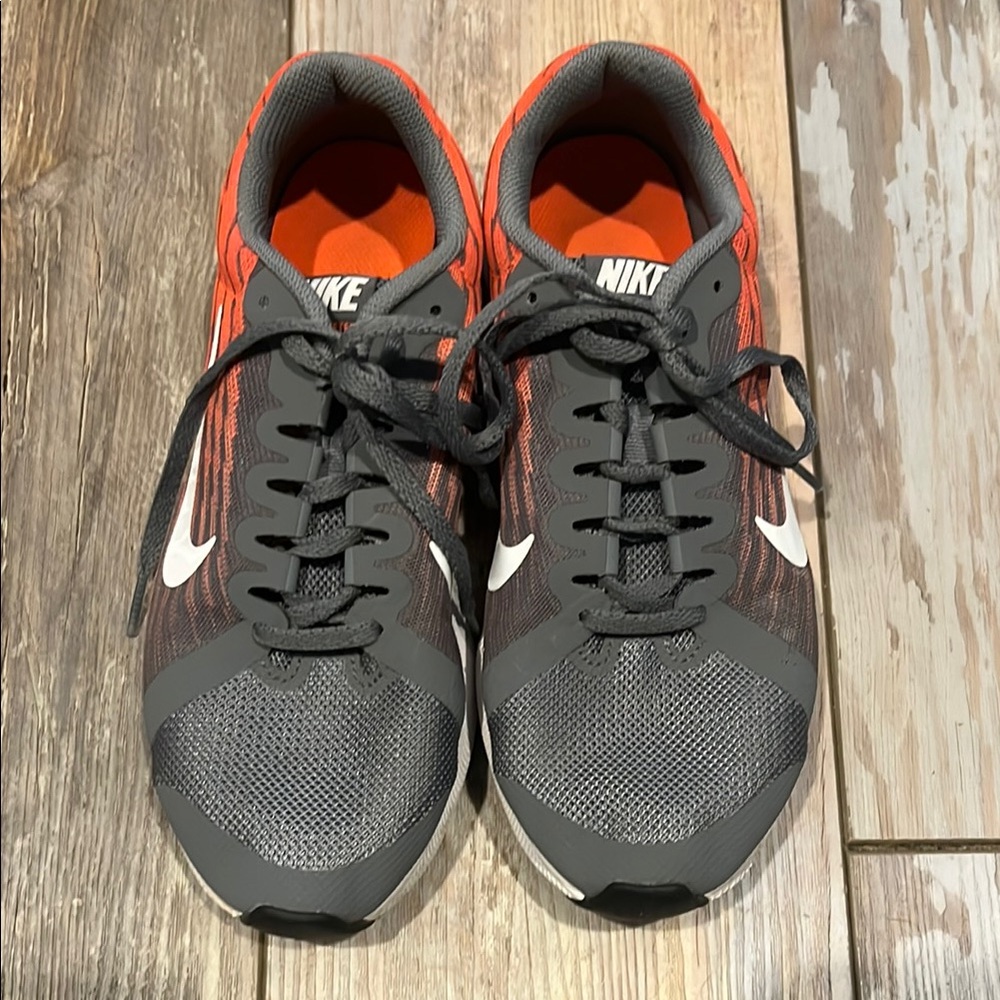 Nike Black and Orange Running Shoes